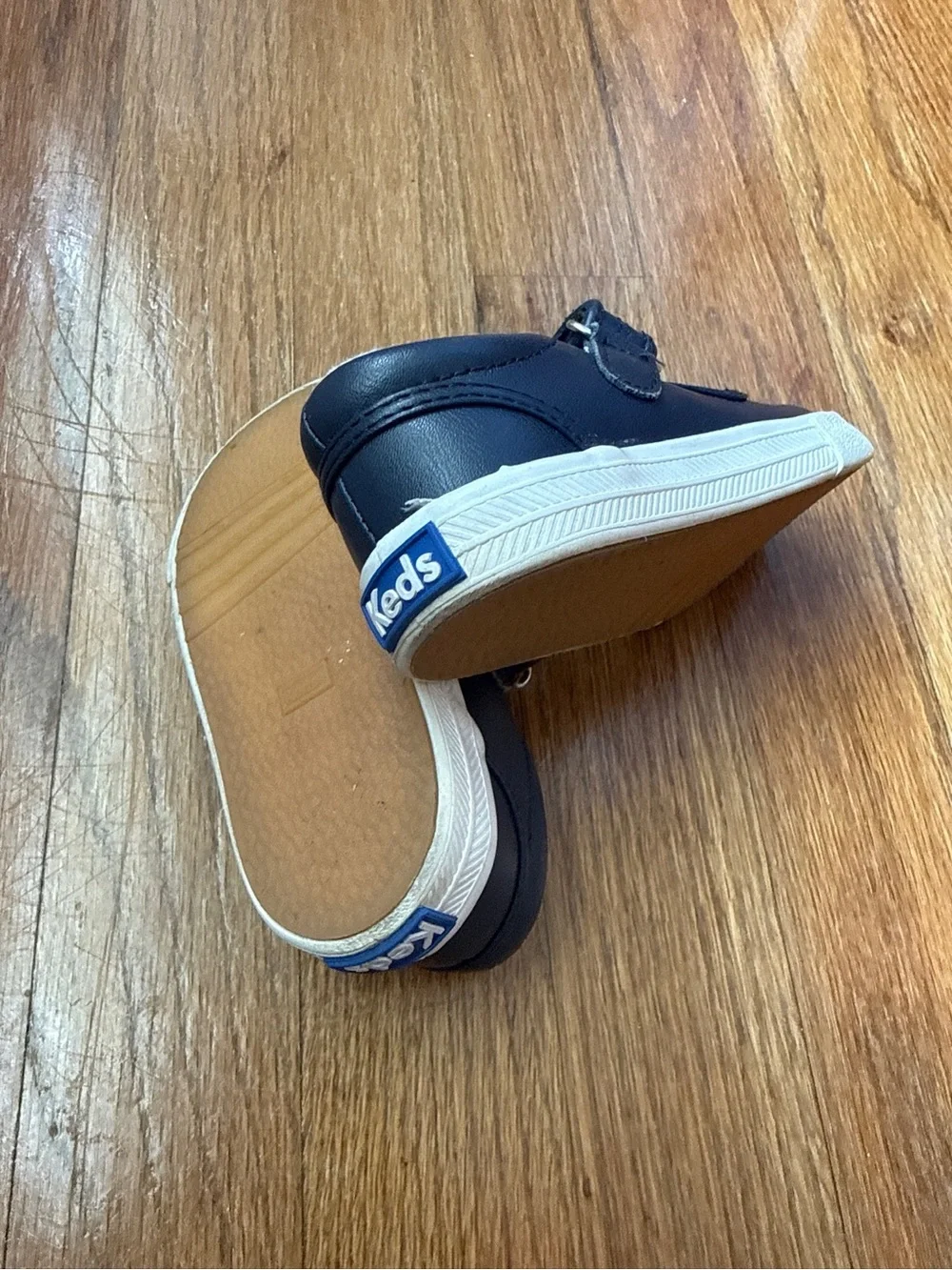 Keds Baby Girl Navy Mary Jane Shoes with Memory Foam size 6